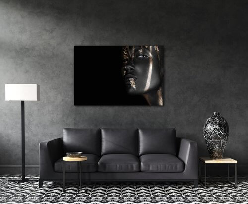 Tablou Gold make up - 60 x 40 cm