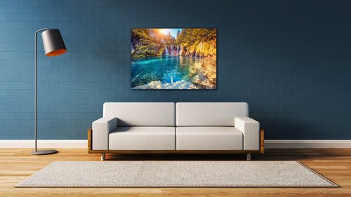 Tablou Beautiful waterfalls - 70 x 50 cm