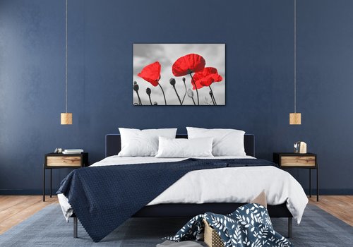 Tablou Poppy - 90 x 60 cm