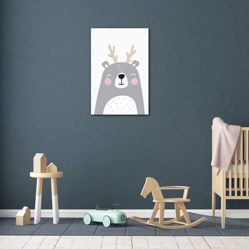 Obraz Cute little animal with dots - 60 x 40 cm