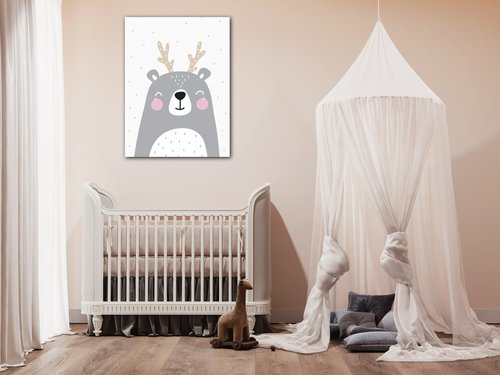 Obraz Cute little animal with dots - 30 x 40 cm