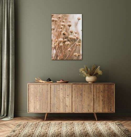 Tablou Scandinavian style dry grass - 60 x 90 cm