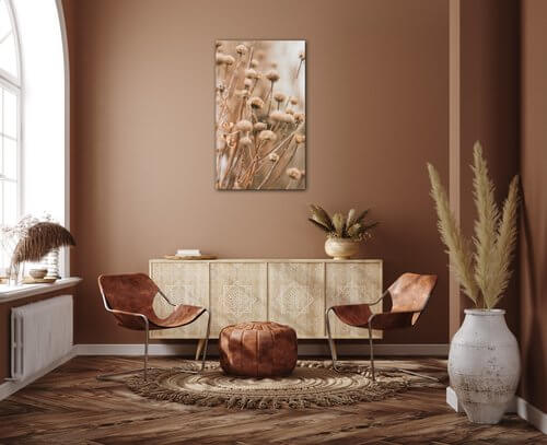 Tablou Scandinavian style dry grass - 30 x 50 cm