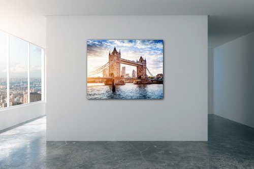 Tablou Tower Bridge London - 90 x 70 cm