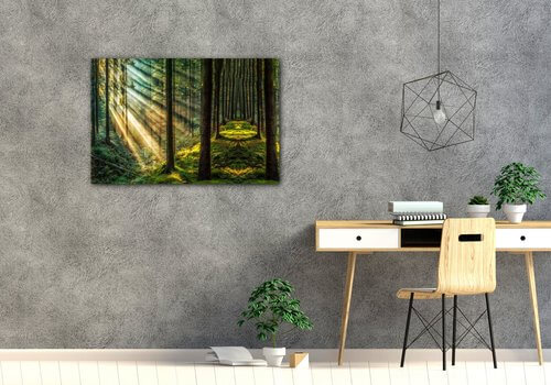 Tablou Beautiful forest - 90 x 60 cm
