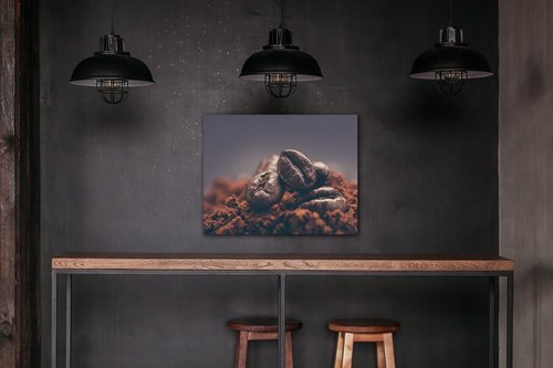 Tablou Coffee Beans - 90 x 70 cm