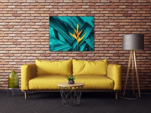 Tablou Orange blossom - 90 x 70 cm