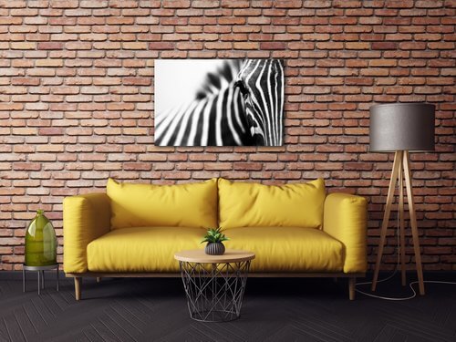 Tablou Zebra detail - 90 x 60 cm