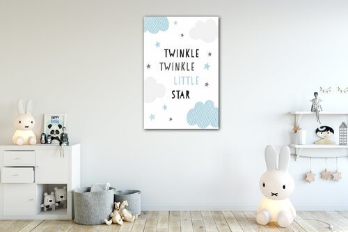 Obraz Twinkle twinkle little star - 60 x 40 cm