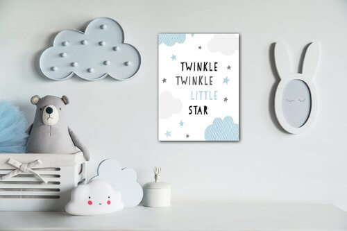 Obraz Twinkle twinkle little star - 30 x 40 cm