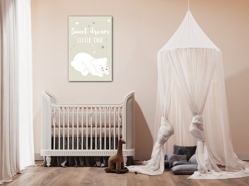 Obraz Sweet dream light green - 60 x 40 cm