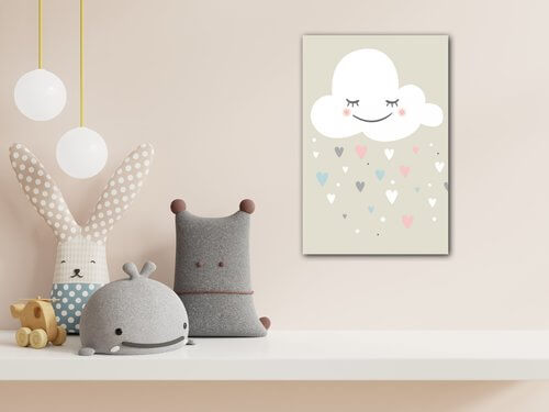 Obraz Cute little cloud - 20 x 30 cm