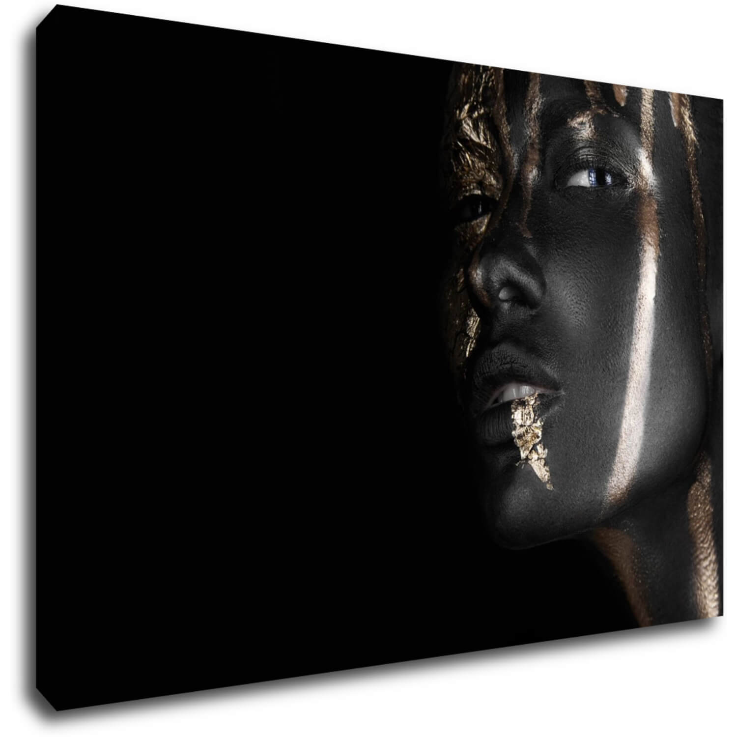 Tablou Gold make up - 60 x 40 cm