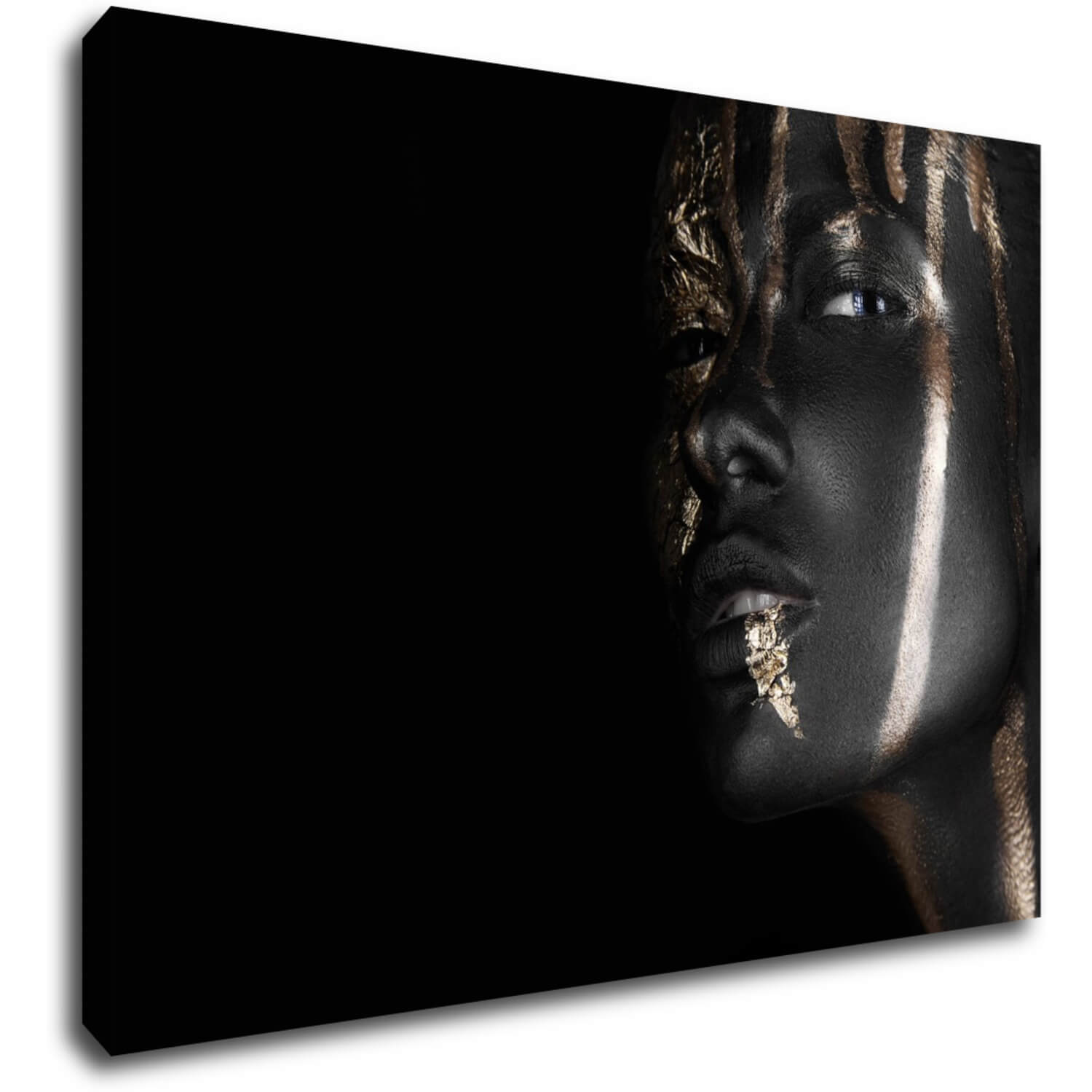 Tablou Gold make up - 70 x 50 cm