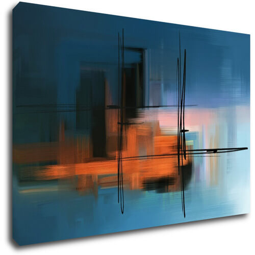 Tablou Abstract design blue