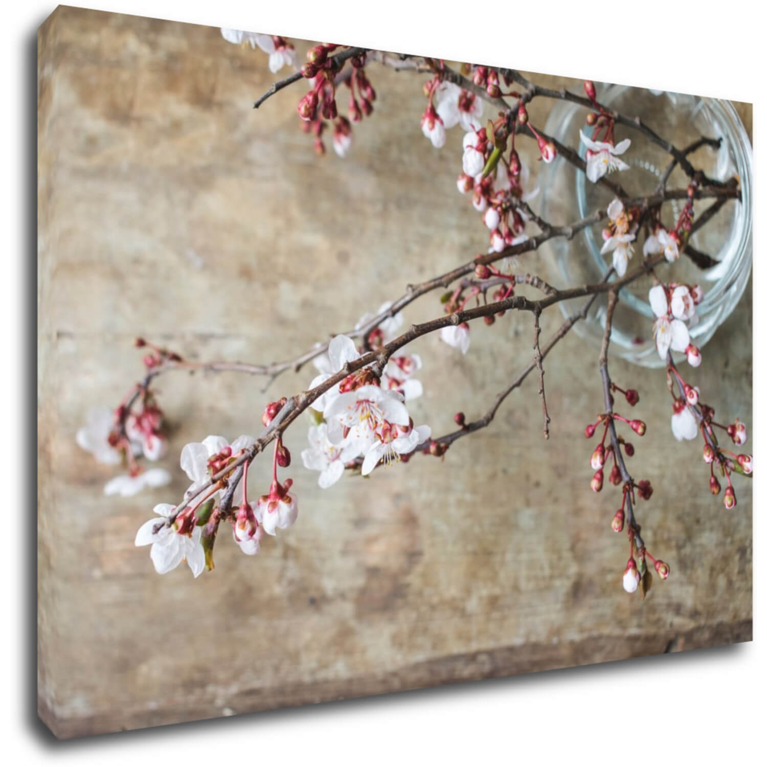 Tablou Pink blossom - 90 x 60 cm