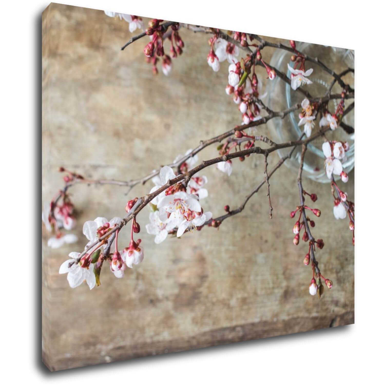 Tablou Pink blossom - 90 x 70 cm