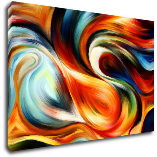 Tablou Colorful fluid
