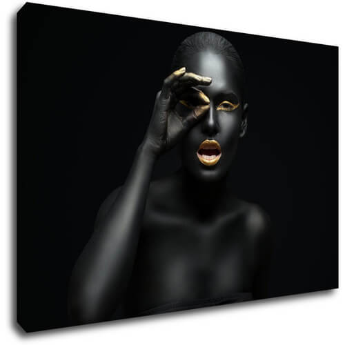 Tablou Gold woman - 60 x 40 cm