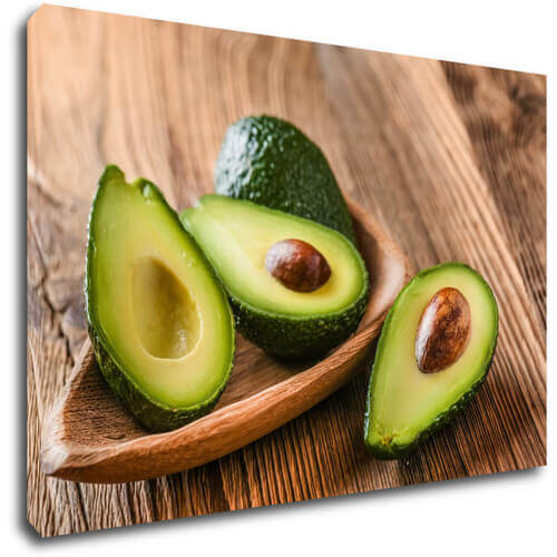 Tablou Avocados on wood
