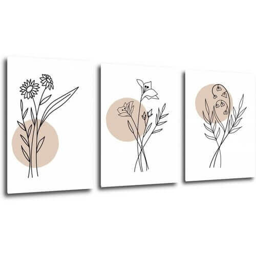 Tablou Flowers lines