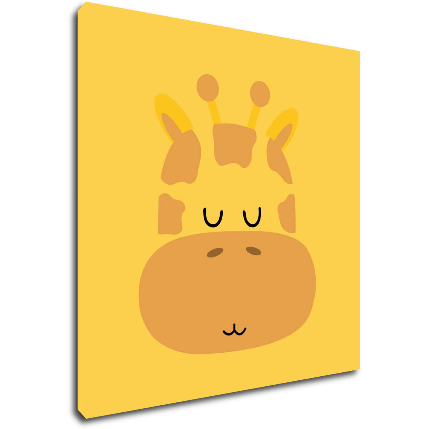 Obraz Little yellow giraffe - 40 x 40 cm