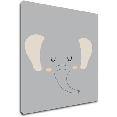 Obraz Little elephant - 30 x 30 cm