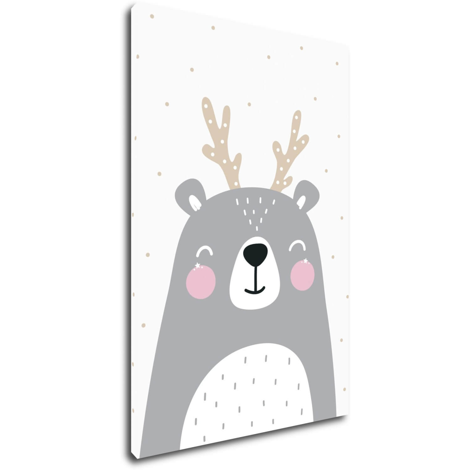 Obraz Cute little animal with dots - 60 x 40 cm