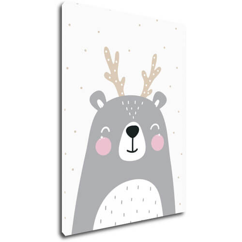 Obraz Cute little animal with dots - 30 x 40 cm