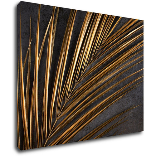 Tablou Gold Palma - 90 x 70 cm