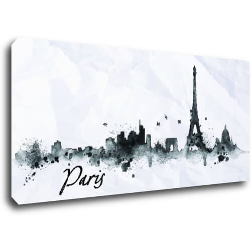 Tablou Paris panorama - 90 x 40 cm