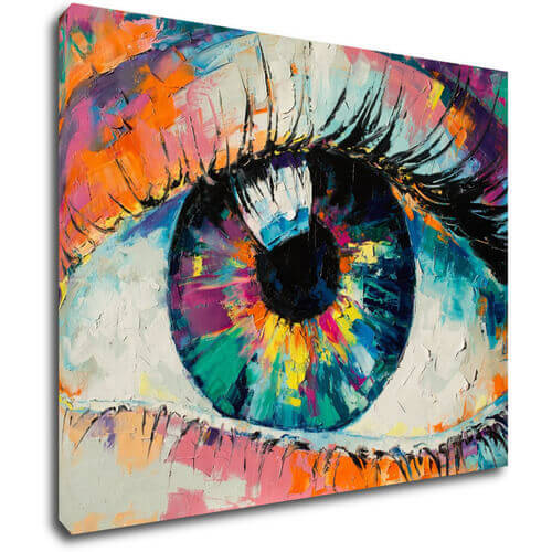 Tablou Coloful Eye
