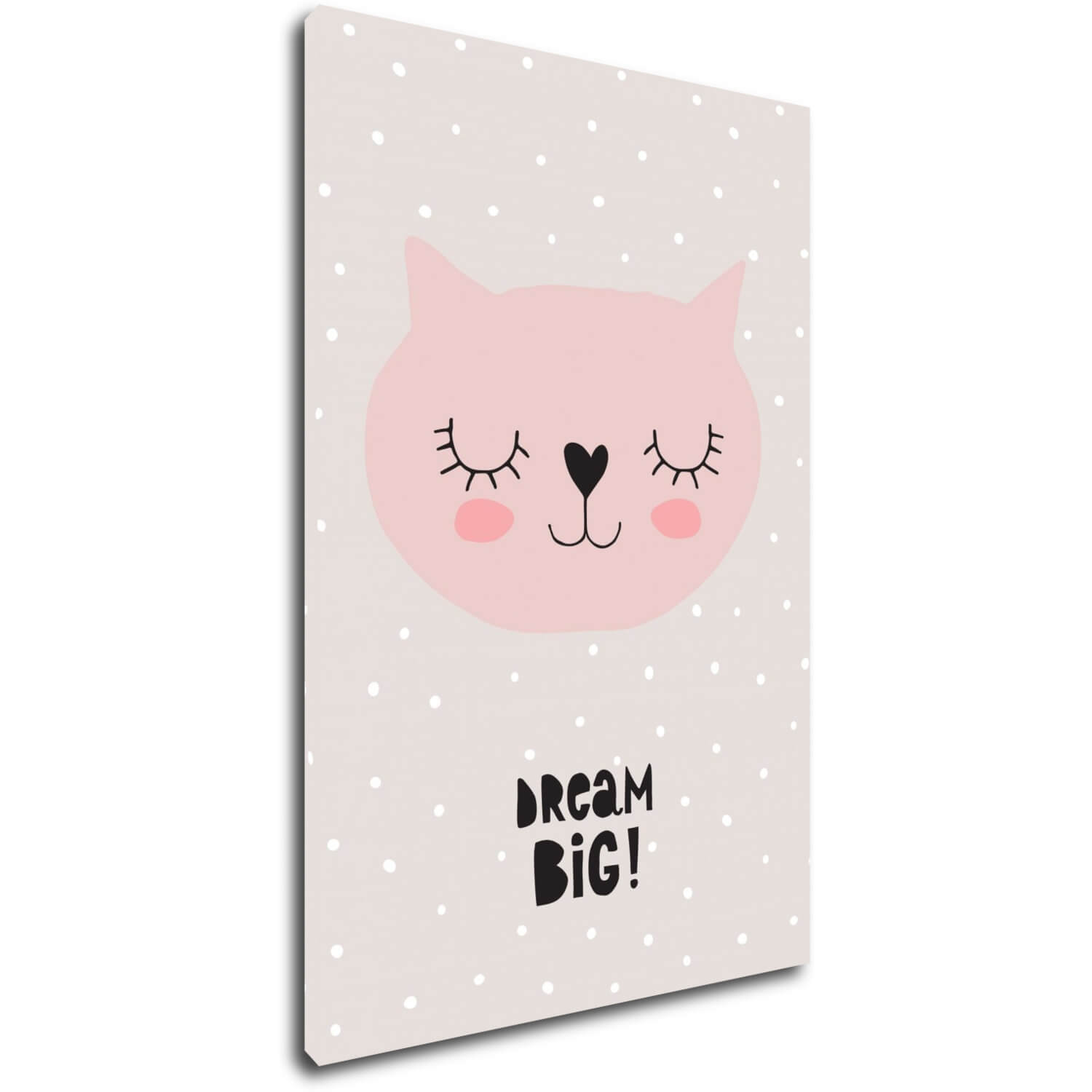 Obraz Kitty Dream Big - 60 x 40 cm