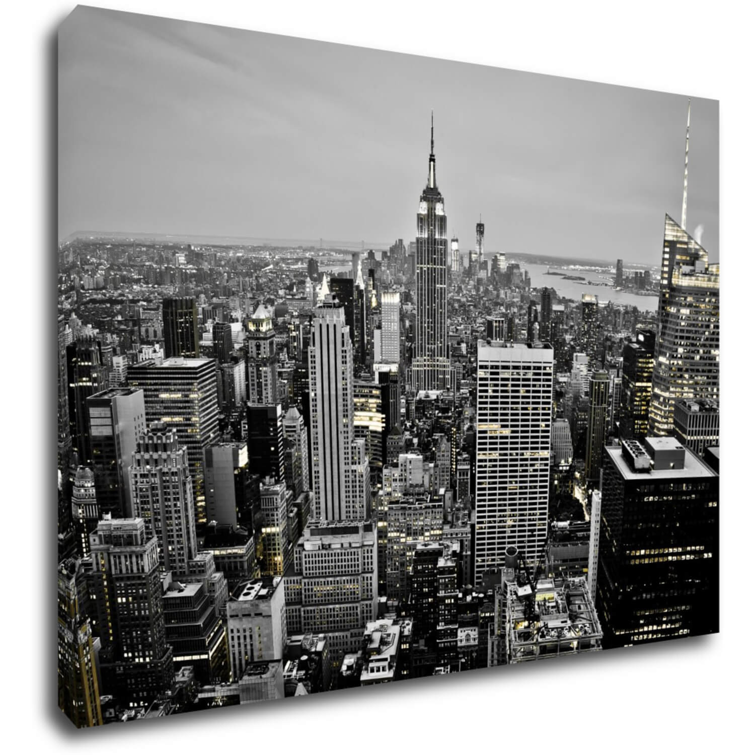 Tablou New York in The Night - 70 x 50 cm