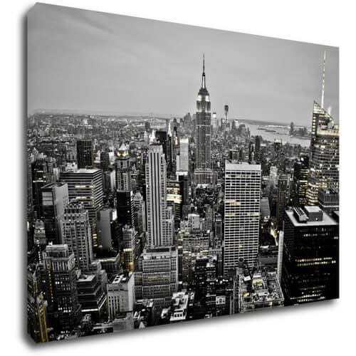 Tablou New York in The Night - 70 x 50 cm