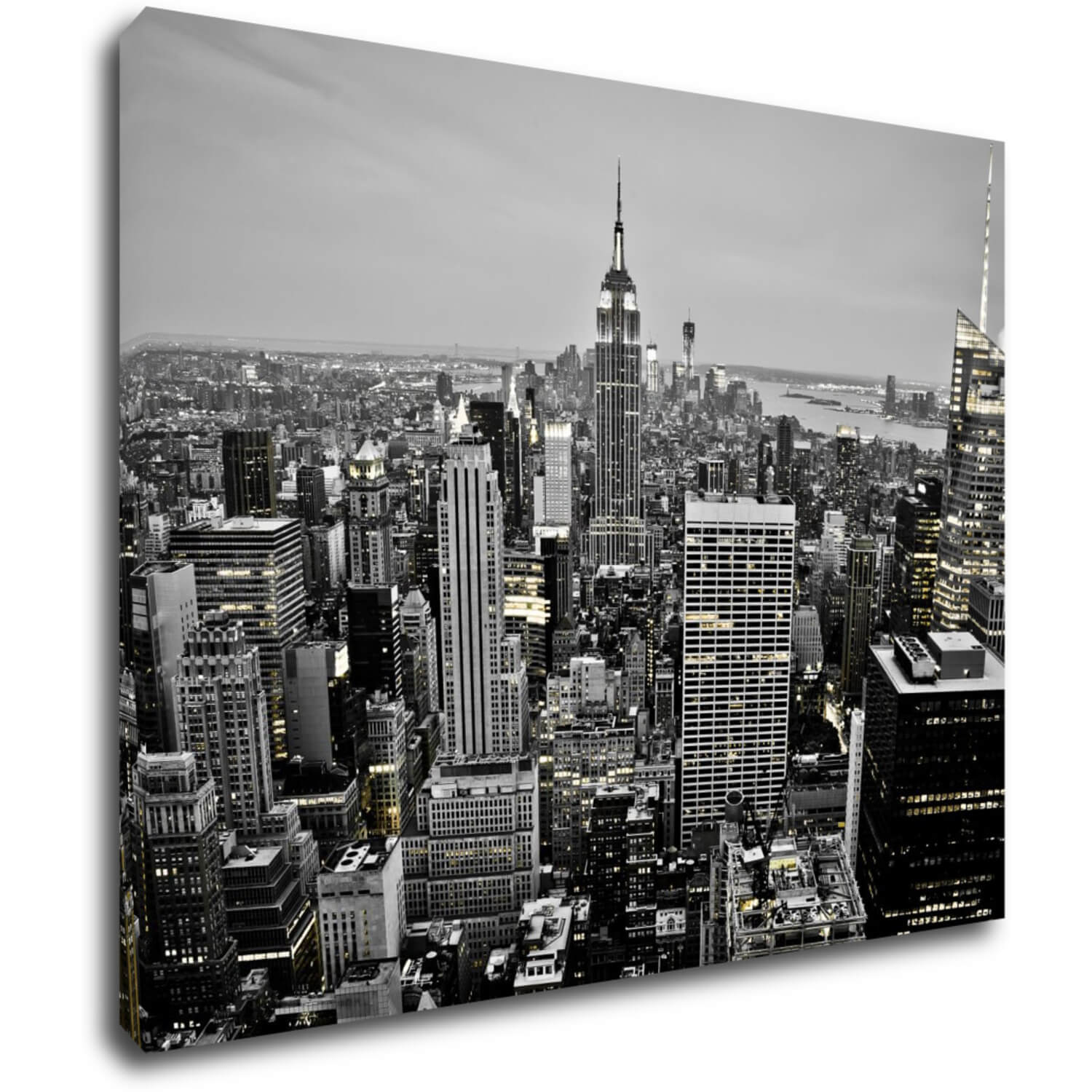 Tablou New York in The Night - 90 x 70 cm