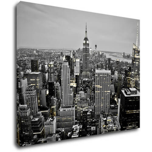 Tablou New York in The Night - 90 x 70 cm