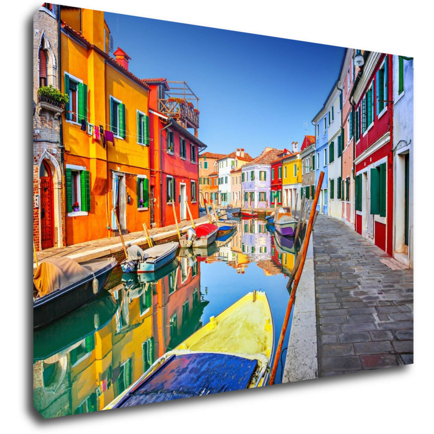Tablou Colorful Venice - 70 x 50 cm