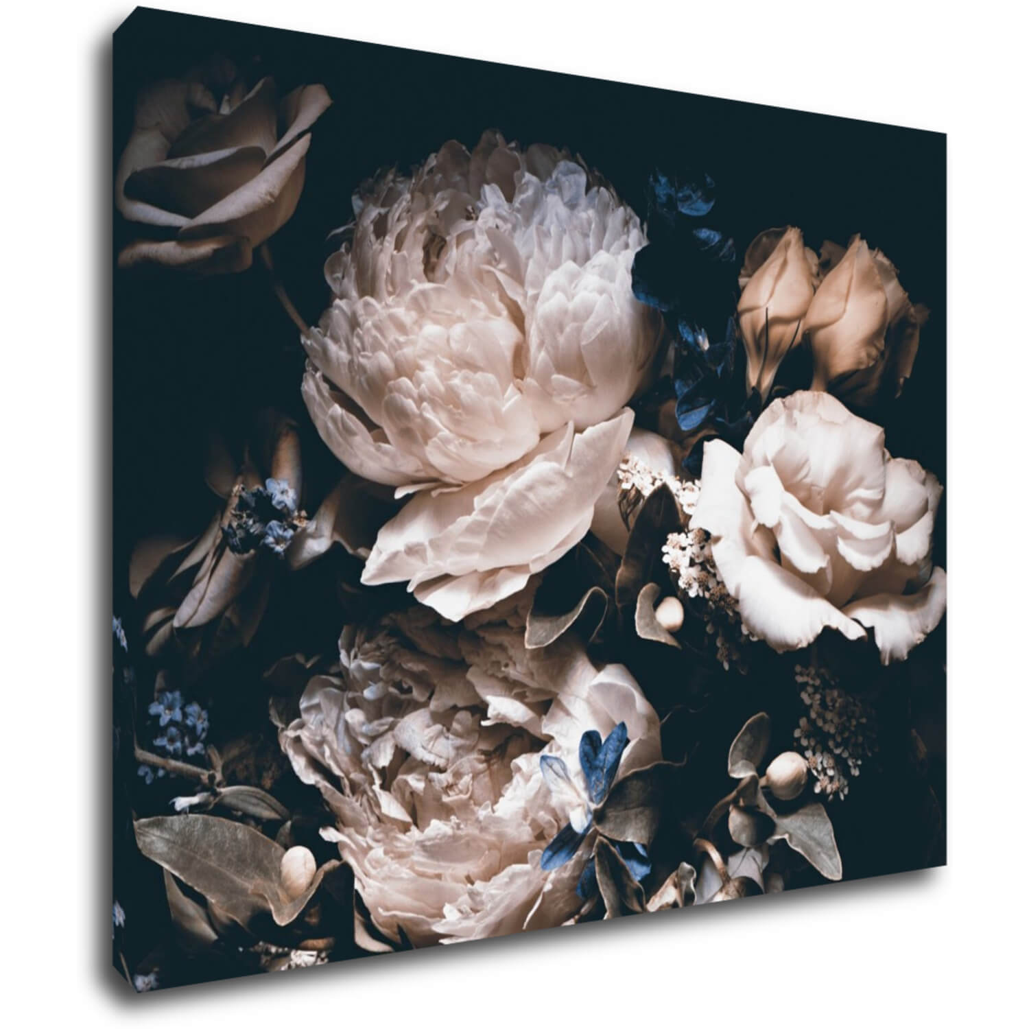 Tablou Peonies and flowers - 90 x 70 cm