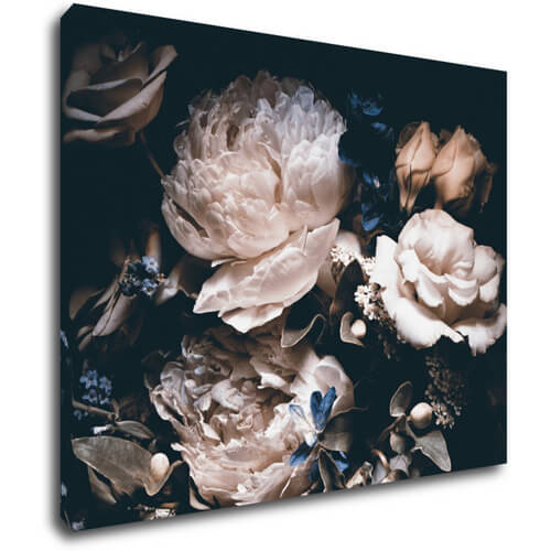 Tablou Peonies and flowers - 90 x 70 cm