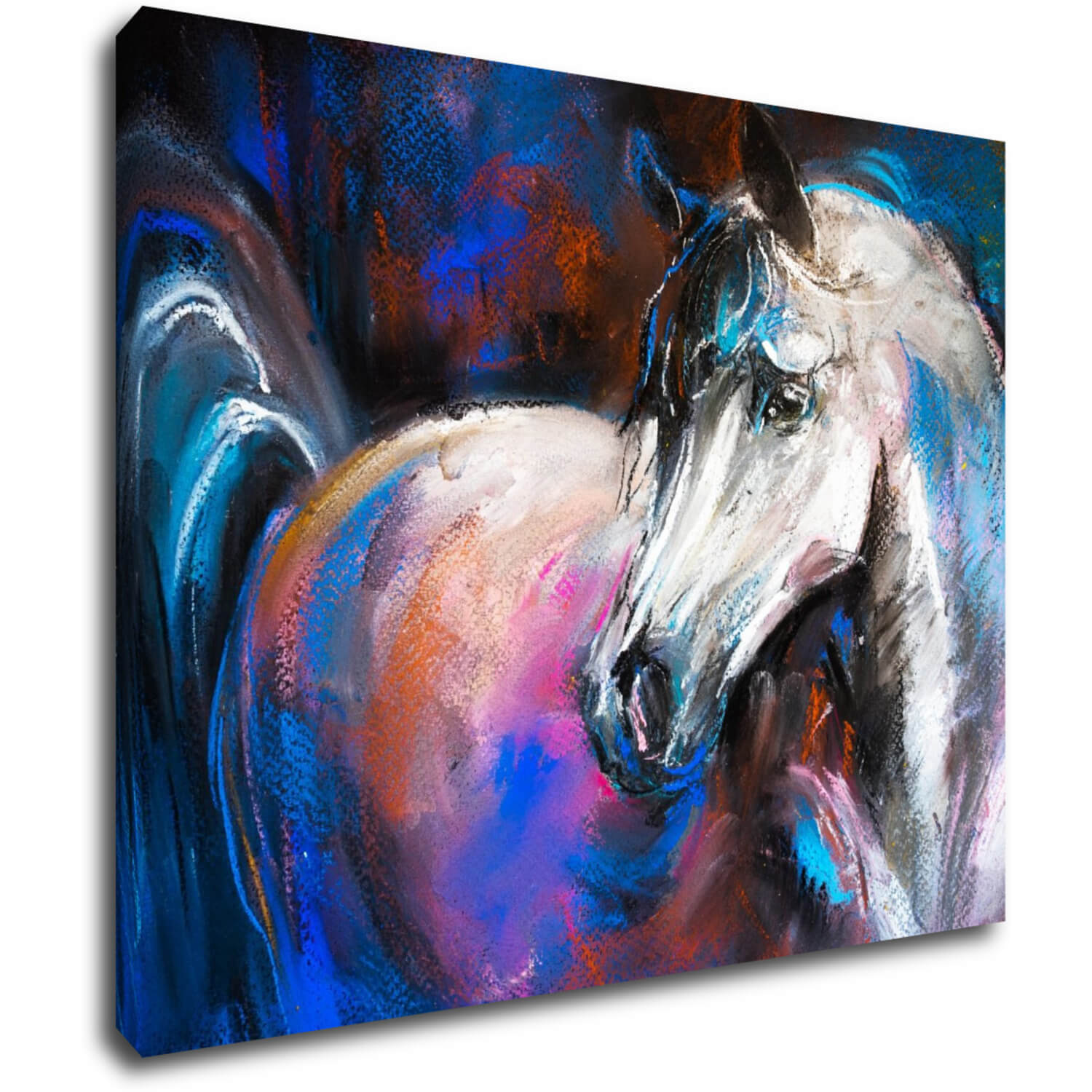 Tablou Horse painted - 90 x 70 cm