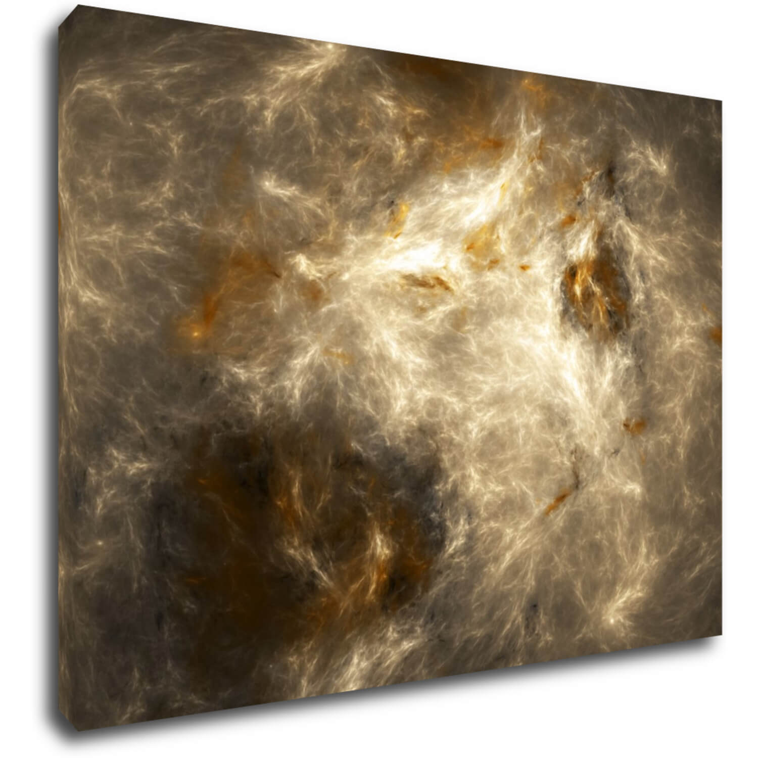 Tablou Beige gold abstract - 70 x 50 cm