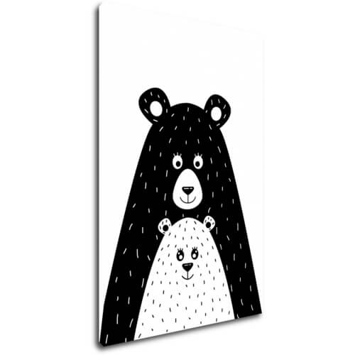 Obraz Bear black - 60 x 40 cm