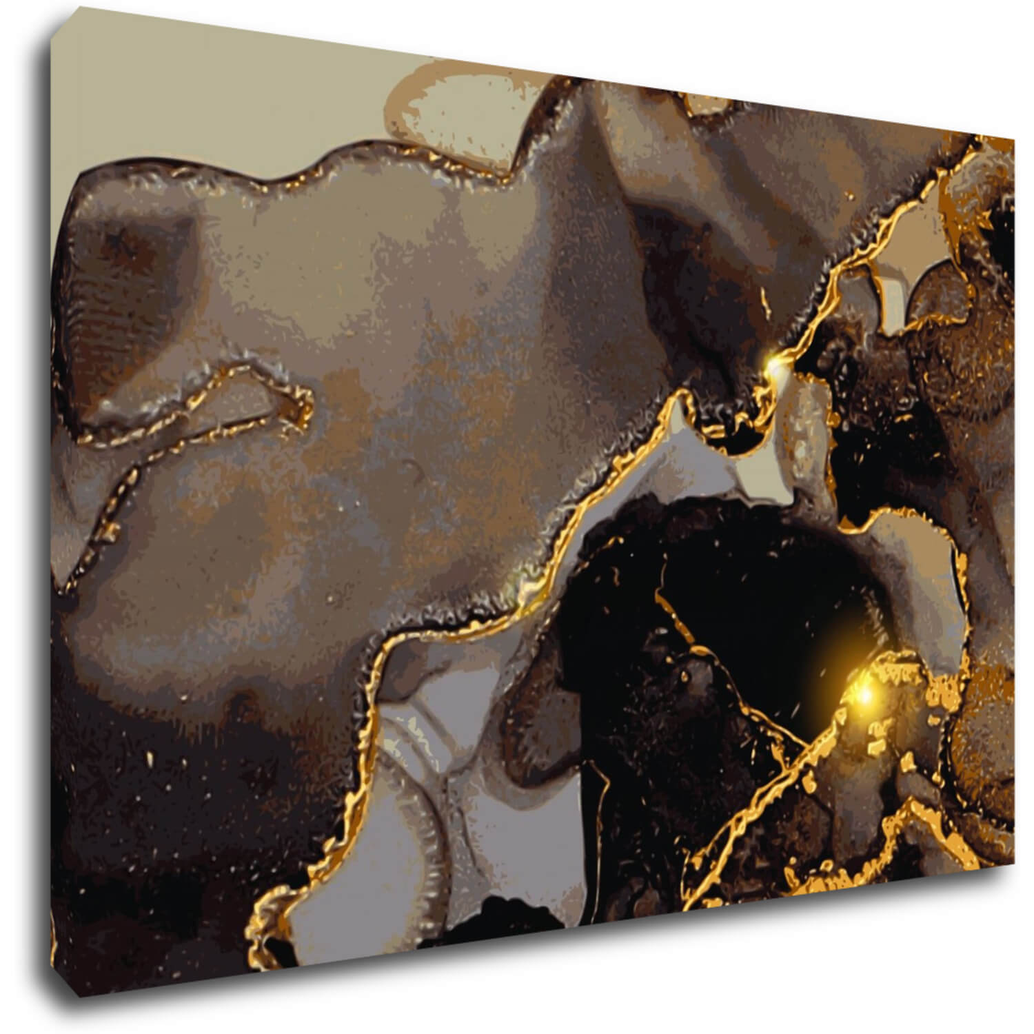 Tablou Shiny abstract - 90 x 60 cm