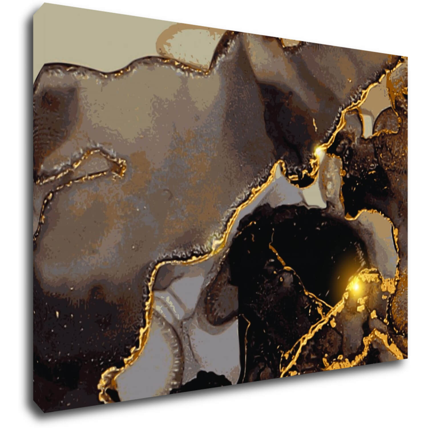 Tablou Shiny abstract - 70 x 50 cm