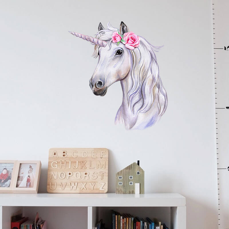 Autocolant pentru camera copilului Unicorn illustration