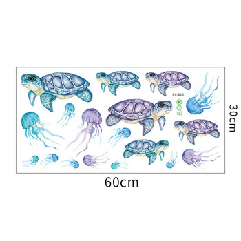 Autocolant pentru camera copilului Sea world