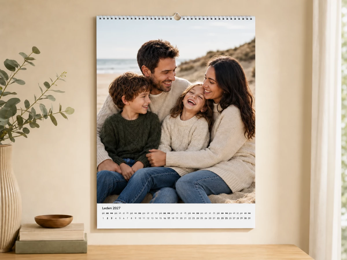 Fotografie ilustrativă a unui calendar foto de perete